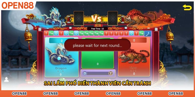 Sai lầm phổ biến thành viên cần tránh